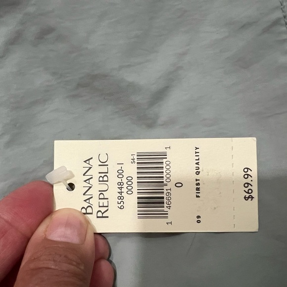 Banana Republic Light Green Backless Dress Size 0 NWT - Picture 3 of 5